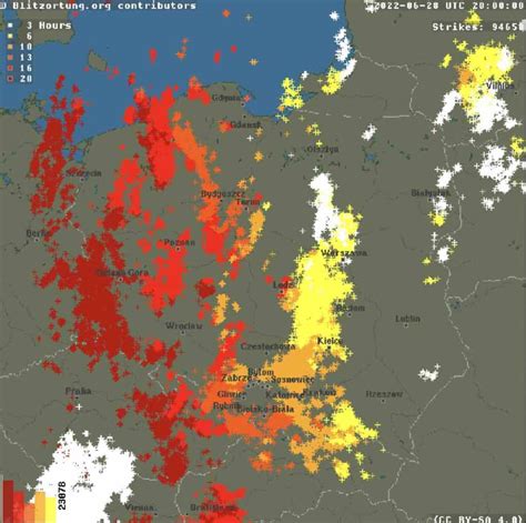 Pogoda w nocy znów zaskoczy Polska podzielona pojawią się burze i