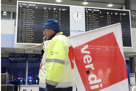 Flughafen Streik So Stark Sind Leipzig Dresden Und Erfurt Morgen