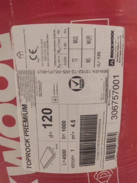 Wełna skalna Rockwool Toprock Premium 12 cm Rybnik OLX pl