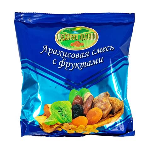 Арахисовая смесь с фруктами, Ореховая Долина, 300 г - купить в интернет ...