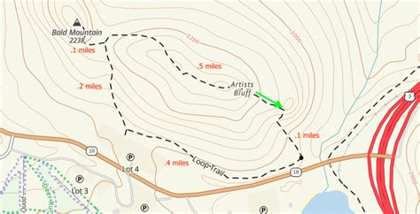 Artist S Bluff Hike Nh Trail Maps Pictures Description Nearby Hikes