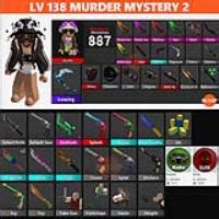 Lv 138 Murder Mystery 2 with Lot of Skins, Etc | Cute Avatar | Un ...