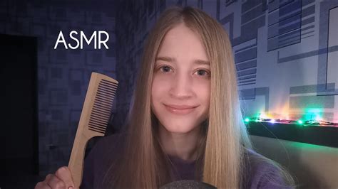 Asmr Relaxing Hair Brushing Youtube