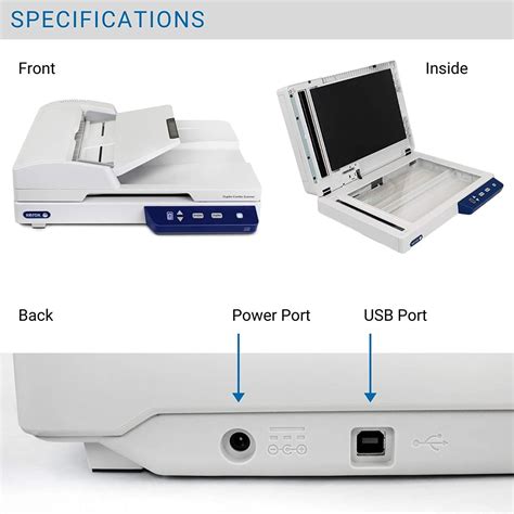 Xerox Xd Combo Duplex Combo Flatbed Document Scanner For Pc And Mac