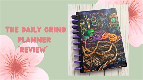 The Daily Grind Planner Review Thedailygrindplanner YouTube