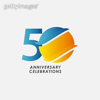 Years Anniversary Celebrations Vector Template Design Illustration