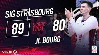 Highlights Sig Strasbourg Face La Jl Bourg By Sig Strasbourg Tv Edayfm