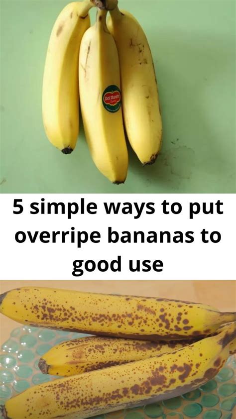 5 Simple Ways To Put Overripe Bananas To Good Use Banana Oatmeal