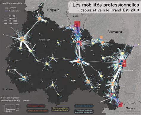 Une Carte Pour Qualifier Des Migrations Pendulaires Carnet Neo