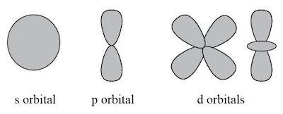 Describe the shapes of s, p, and d orbitals. How are these orbitals related to the quantum ...