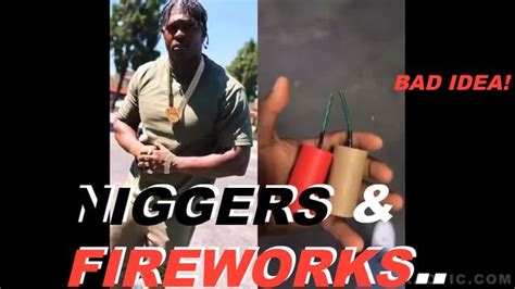 FUCK YOU NIGGER THAT S RIGHT NIGGERS FIREWORKS IT DOESN T