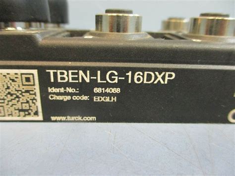 Turck Tben Lg 16dxp Compact Multiprotocol Io Module Ethernet Etech