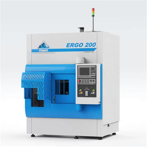 Torno CNC ERGO 200 Famar Srl vertical de 3 eixos para furação