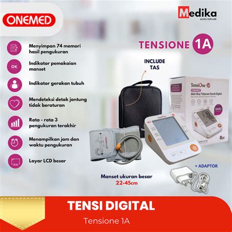 Promo Tensimeter Digital TensiOne Onemed TANPA SUARA Kota Semarang