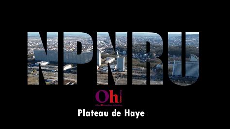 Projet NPRNU Plateau De Haye NANCY YouTube