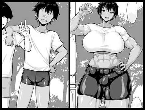 FutaTime In Years Turned Into A Tall Muscular Futanari Girl Nhentai Hentai Doujinshi And Manga