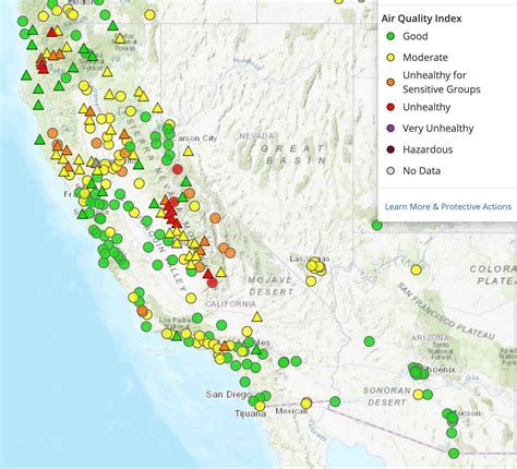 Smoke And Air Quality Maps September 19 2020 Wildfire Today