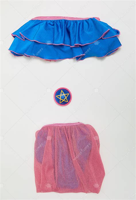 Black Magic Girl Derivative Split Swimsuit Bikini Set Two Piece Bathing Suit YGO Cosplay Top