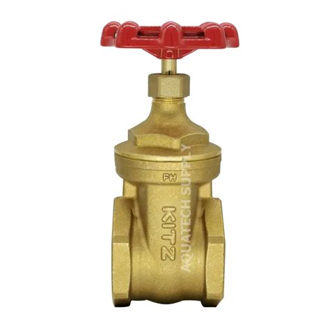 Kitz Gate Valve Brass Fh