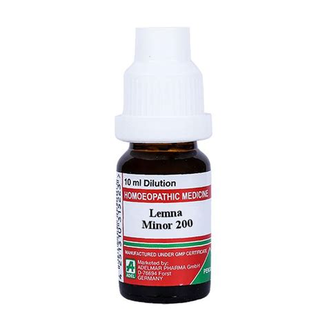 Buy Adel Lemna Minor Liquid Ml Online At Discounted Price Netmeds