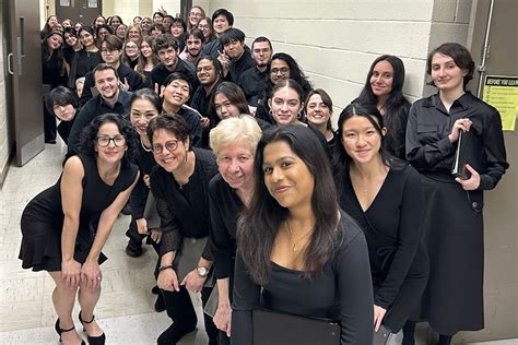 SBU Chorale Groups Sing Songs Of Hope Love And Peace Stony Brook Matters