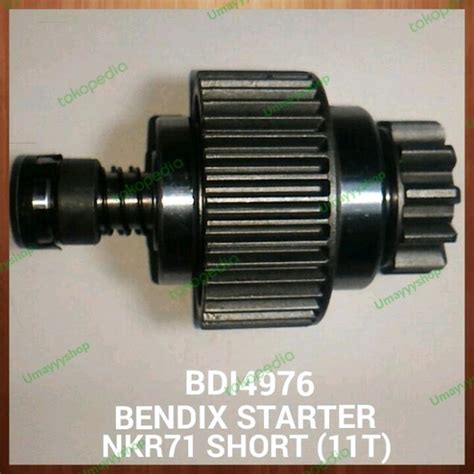 Jual Bendix Starter Isuzu Elf Nkr Nkr New Short Pendek T