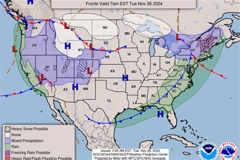 California Thanksgiving Weather Forecast: Maps Show Rain, Snow - Newsweek