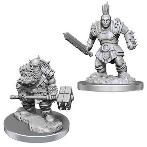 Dungeons & Dragons Nolzur’s Marvelous Miniatures W18 Duergar Fighters ...