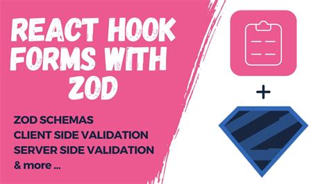 React Hook Forms Zod Complete Guide To Client And Server Validation