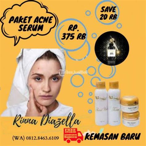 Acne Serum Serum Jerawat Rinna Diazella Untuk Menghilangkan Jerawat