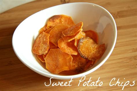 Oven Baked Sweet Potato Chips Sweet Potato Chips Baked Sweet Potato