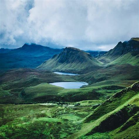 ***View over the Trotternish peninsula (Isle of Skye, Scotland) by ...