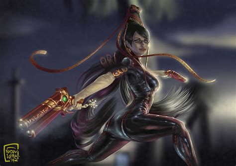 Bayonetta fan art commission : r/drawing