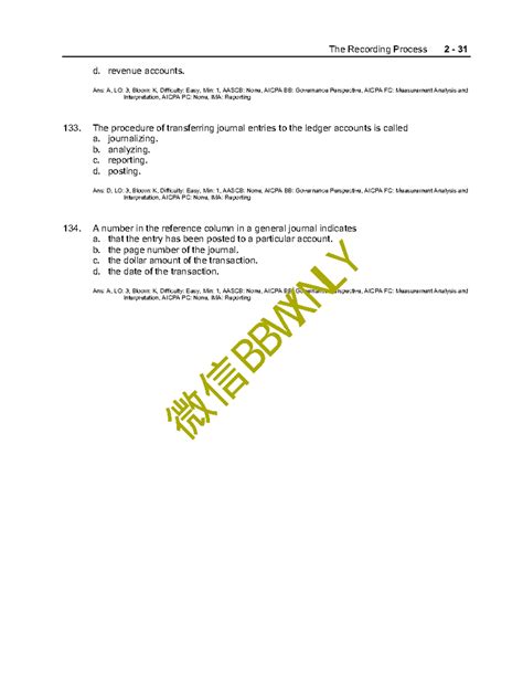 Weygandt Principles Chap 1 13 14 15 Set 8