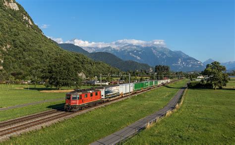 Re Der Sbb Zwischen Aigle Und Roche Vd