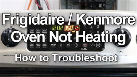 Frigidaire Oven Not Heating How To Troubleshoot Youtube