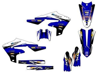 Yz Fx Velocity Blue Senge Graphics Kit Compatible With