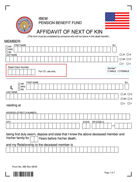 IBEW Pension Benefit Fund Form 382 2005 Fill And Sign Printable