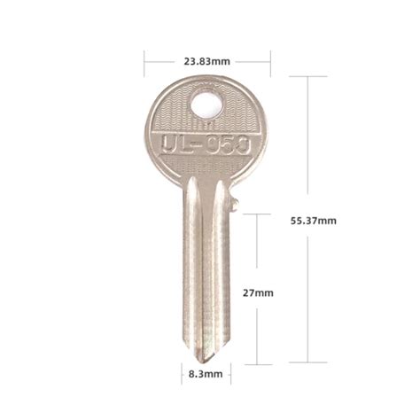 Brassiron Material Blank Key Models Ul050 For Door Locks Key And Car Key