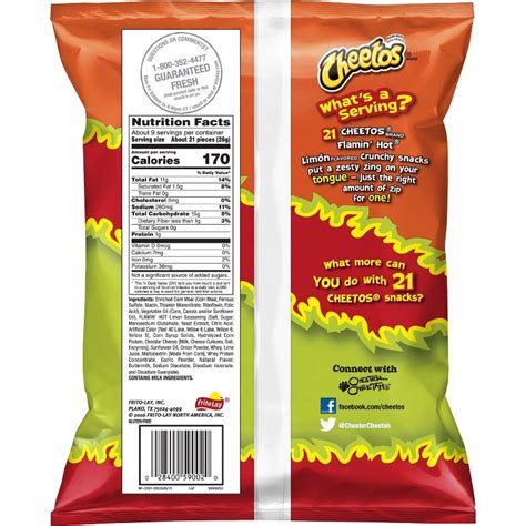 Buy Cheetos Xxtra Flamin Hot Crunchy Cheese Flavored Snacks Oz