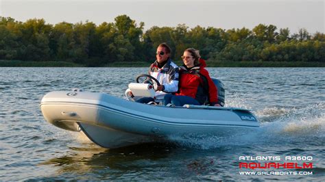 GALA Atlantis Aquahelm A360Q - Надувная лодка с жестким алюминиевым ...