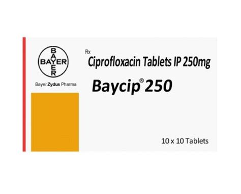 Baycip 250mg Tablet Price Uses Side Effects Drugcarts