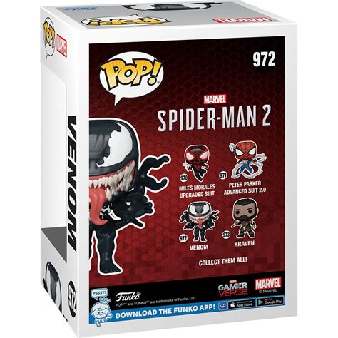 Spider-Man 2 Game Venom Funko Pop! Vinyl Figure #972