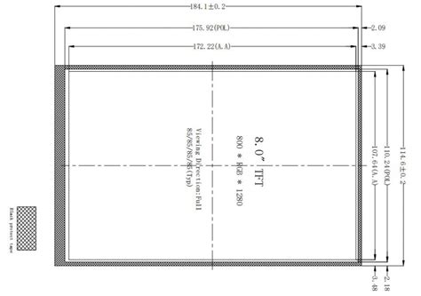 Zh Bh Inch Tft Lcd Screen Ips Lcd Screen