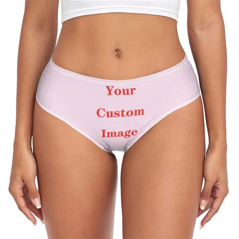 Women S Sexy Panties Bamboo Fiber Panty Underwear Custom Image Briefs Female Underpants