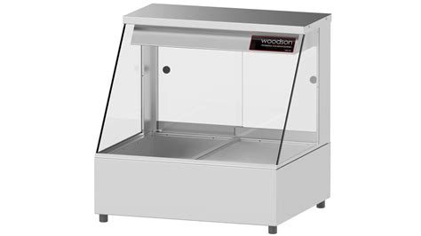 Woodson 2 Module Straight Glass Hot Food Display Harvey Norman