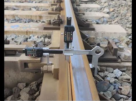 How To Measure Rail Head Wear Value YouTube