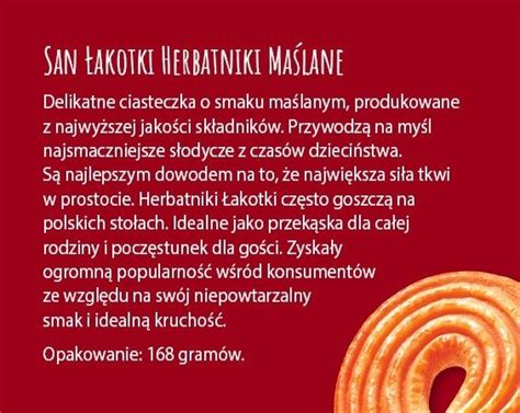 San Łakotki Herbatniki o smaku maślanym 168 g Zakupy online z dostawą