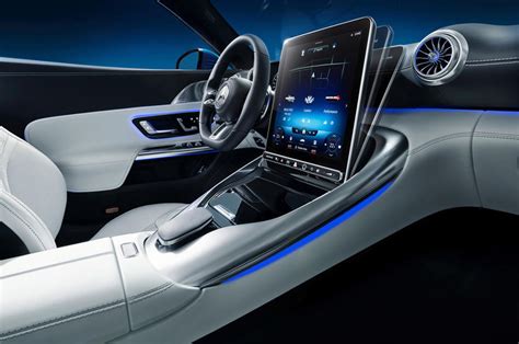 2022 Mercedes AMG SL sportscar interior revealed | Autonoid