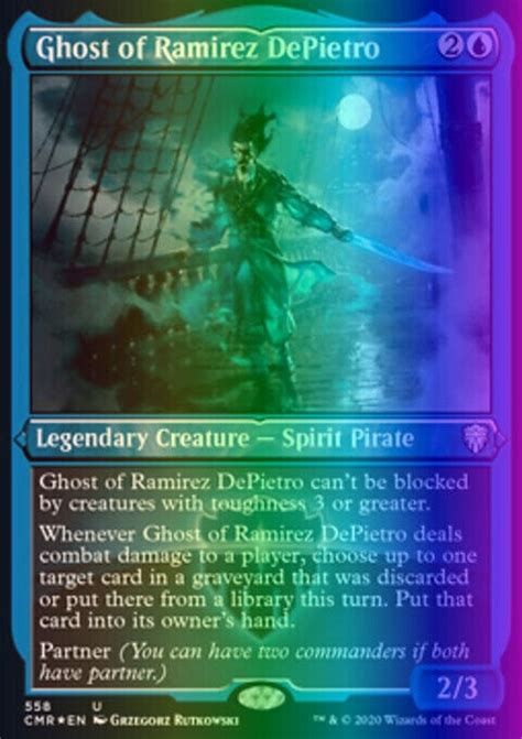 Mtg Ghost Of Ramirez Depietro 558743 Commander Legends Lp Foil Ebay